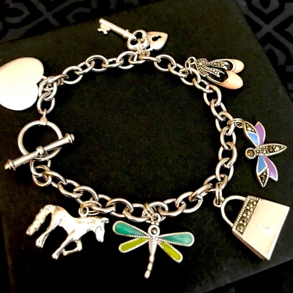 smc all 925ss charm bracelet perfect condition. - Picture 1 of 8